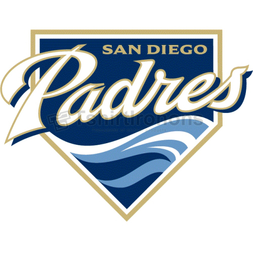 San Diego Padres T-shirts Iron On Transfers N1864 - Click Image to Close